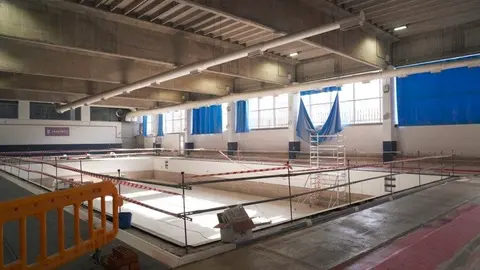 Renovación piscinas de invierno del CDM Ángel Nieto, en Puente de Vallecas - Foto Ayuntamiento de Madrid