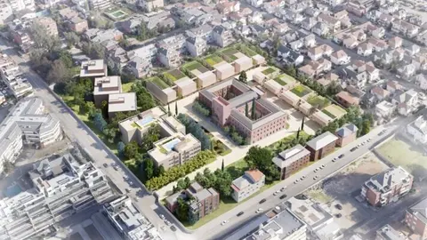 Perspectiva aerea Damas apostolicas