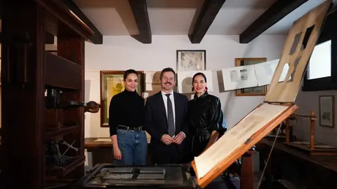 Mariano de Paco Serrano ha  presentado hoy el programa de visitas guiadas a la Imprenta de El Quijote - Foto Comunidad de Madrid