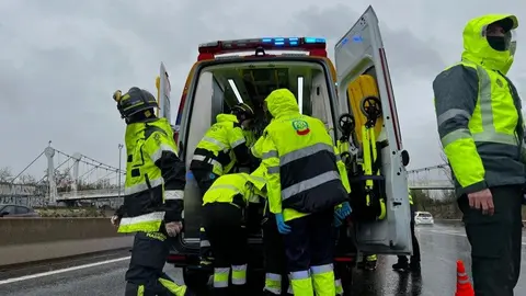 Accidente M40 - Emergencias Madrid
