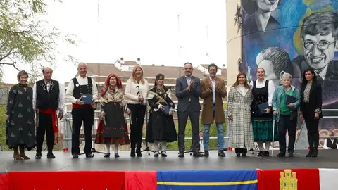 El alcalde de Móstoles, en el III Encuentro de Casas Regionales de Castilla y León - Foto Ayuntamiento Móstoles