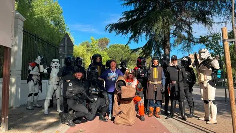 Tropas de Star Wars VIII Carrera Solidaria Infantil contra las Enfermedades Raras - Foto Ayuntamiento de Móstoles