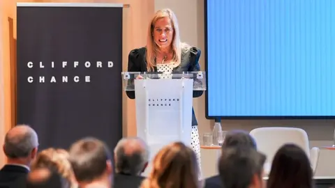 La consejera Albert ha inaugurado hoy el Foro Investing in Spain Net Zero Transition - Foto Comunidad de Madrid