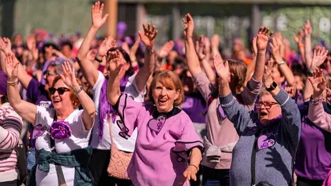 Flashmob Plaza de España Madrid - Foto Ayuntamiento de Madrid