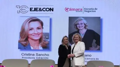 La Cámara de Comercio de Madrid y EJE&CON sellan una alianza para impulsar el liderazgo femenino en la alta dirección
