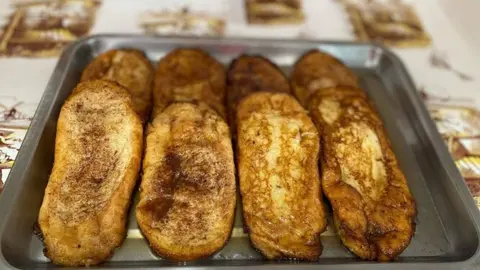 Torrijas. Foto de archivo