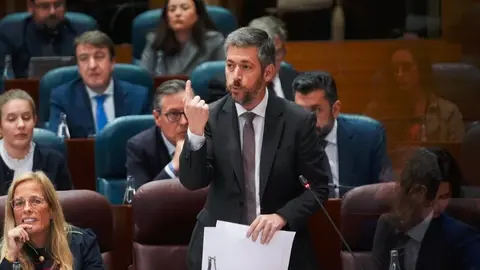García Martín en la Asamblea - Foto de Comunidad de Madrid