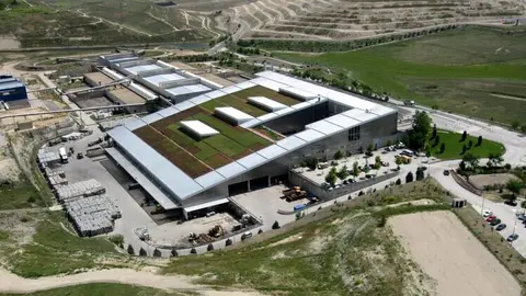 Planta de clasificacion y compostaje Las Dehesas aerea