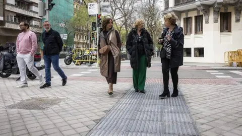 Estado actual de la calle Príncipe de Vergara entre Diego de León y María de Molina