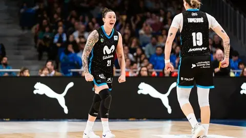 Kristina Topuzović y Marena Whittle - Movistar Estudiantes (Flickr)