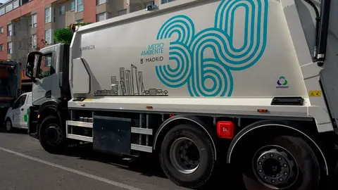 Un camión de residuos - Foto Ayuntamiento de Madrid