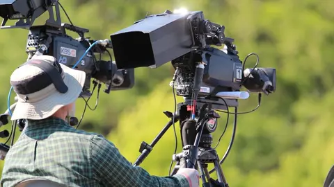 Camara en rodaje cinematográfico - manseok_Kim