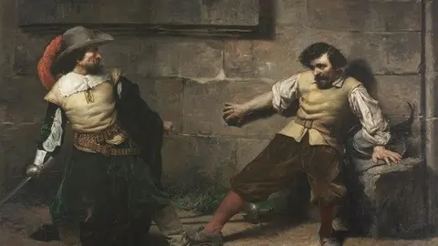 &Oacute;leo &ldquo;Un lance de honor&rdquo;, de Francisco Domingo Marqu&eacute;s. Siglo XVII. Museo del Prado.