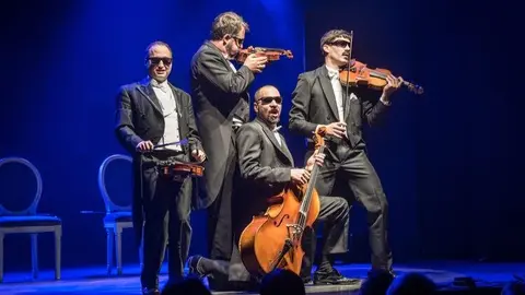 Espectáculo ‘Pagagnini’, de la compañía Yllana-Imagen de Johannes Ehn