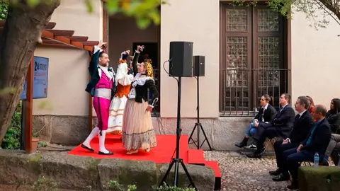 Mariano de Paco Serrano, durante la presentación de la programación de las Fiestas del 2 de Mayo en Madrid - Foto Comunidad de Madrid