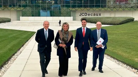 El consejero Viciana, durante su visita institucional en París - Foto Comunidad de Madrid