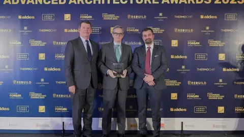 Barajas 1, de EMVS Madrid, premiada como mejor proyecto de construcción industrializada en los Rebuild Awards 2025
