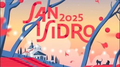 Detalle cartel Fiestas San Isidro 2025 Madrid - Ayuntamiento de Madrid