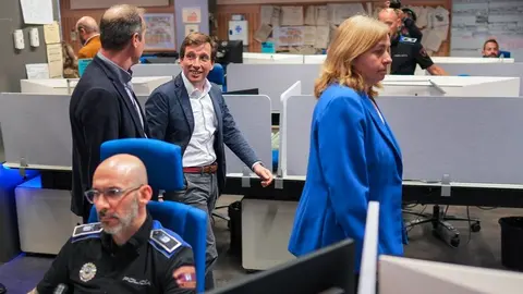 El alcalde de Madrid en el Cisem - Foto Ayuntamiento de Madrid