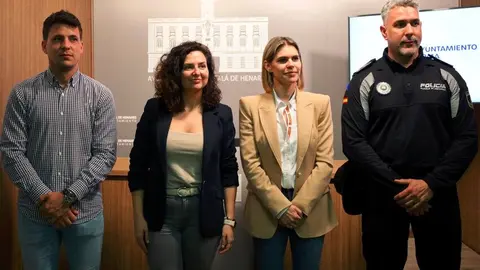 Judith Piquet, durante la comparecencia sobre el apagón nacional - Foto Ayuntamiento Alcalá de Henares