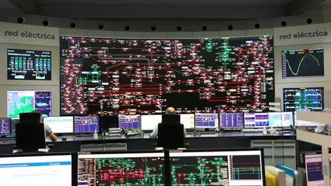 Centro de control de Red Eléctrica - Foto de Red Eléctrica
