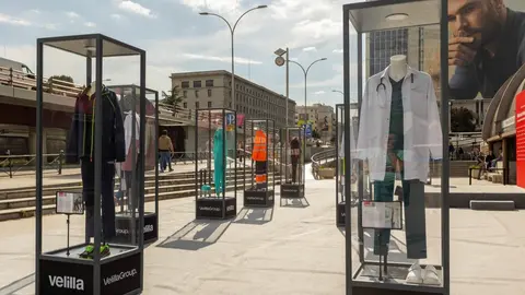 Ndp.- Con motivo del Día del Trabajador, Velilla rinde homenaje a los trabajadores esenciales con una exposición única, bajo el cielo de Madrid