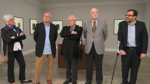 Laura Terré, Publio López Mondéjar, Víctor Nieto, 
Tomás Marco y Adolfo Autric  - José Belló Aliaga