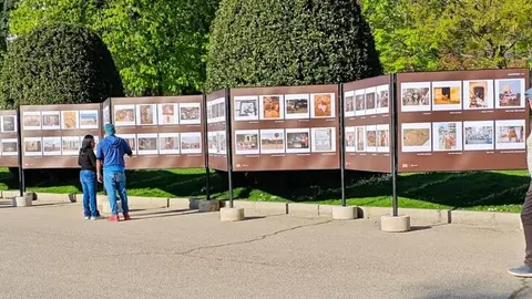 El Retiro despide hoy la exposición 'Voluntarios por amor' sobre la solidaridad tras la DANA