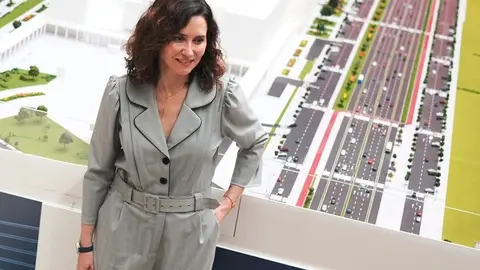 Isabel Díaz Ayuso en la presentación de la Ciudad de la Justicia - Foto Comunidad de Madrid