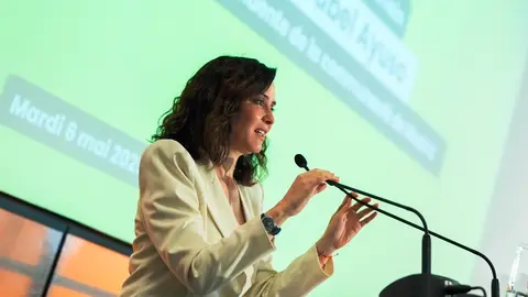 Isabel Díaz Ayuso, en la Bienal de Arquitectura y Paisaje de Île-de-France - Foto Comunidad de Madrid