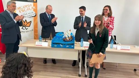 Gemma González Espín, ganadora que representará a la  región en una audiencia privada con Su Majestad el Rey Felipe VI - Foto Comunidad de Madrid
