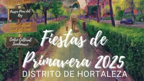 Ganador del concurso del cartel de las Fiestas de la Primavera 2025