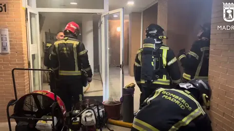 Incendio Villaverde - Foto Emergencias Madrid