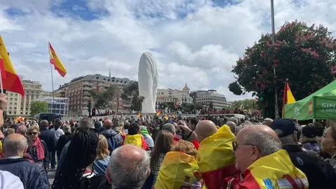 Manifestación Colón 10 de mayo