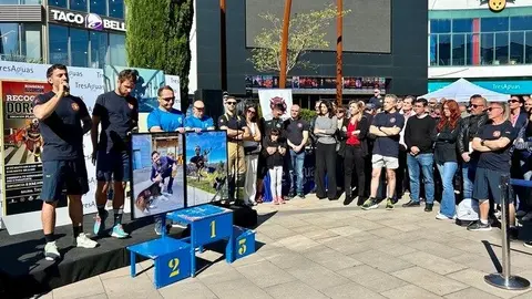 Madrid arropa a los bomberos de Alcorcón en una emotiva carrera en recuerdo de Jesús Aguilar y Sergio Benavente