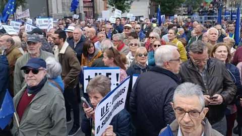 Concentración por una Europa social y democrática