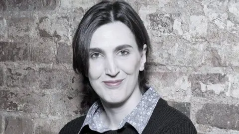 Nieves Rodríguez, ganadora del Premio Lope de Vega 2024. Fotografía de Juan Beato - Ayuntamiento de Madrid