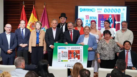 Presentación de la colaboración del Ayuntamiento de Madrid con la 19ª Bienal de Teatro ONCE - Foto Ayuntamiento de Madrid