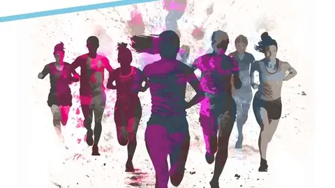 Detalle del cartel -  Carrera Contra la Violencia de Género