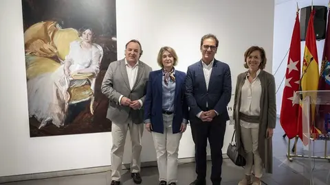 Imágenes durante el acto