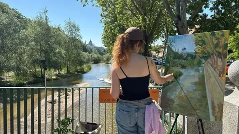 Madrid convierte la calle en un museo vivo con la XXIV Jornada de Pintura en la Ermita de San Antonio de la Florida