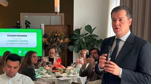 El viceconsejero Martín ha participado en la presentación   I Congreso Europeo de Turismo y Gastronomía - Foto Comunidad de Madrid