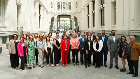 La vicealcaldesa de Madrid, junto a la delegación iberoamericana - Foto Ayuntamiento de Madrid