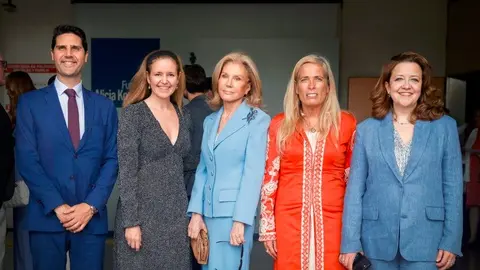 Los consejeros Albert, Viciana, Matute y Dávila, en la celebración del 30º aniversario de la Fundación Alicia Koplowitz - Foto Comunidad de Madrid
