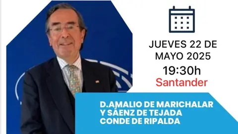 Conferencia Amalio de Marichalar, en esta hora de España
