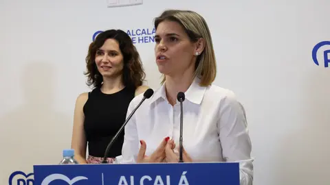 Isabel Díaz Ayuso y Judith Piquet inauguran la nueva sede del PP de Alcalá de Henares - PP Alcalá de Henares