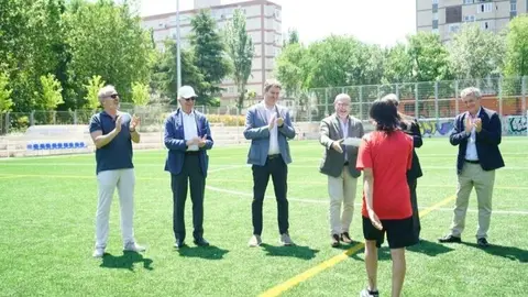 El Ayuntamiento de Madrid forma a jóvenes en riesgo social como asistentes de entrenador de fútbol