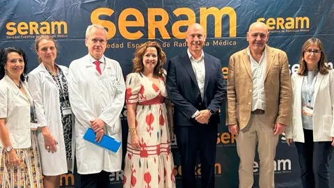 La consejera Fátima Matute en las IV Jornadas SERAM-ARRS Imagen de la Mujer - Foto Comunidad de Madrid