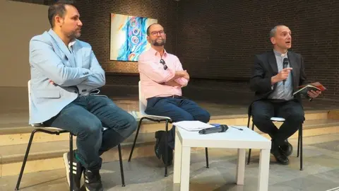 Pablo Moreno, Juan Orellana y Josetxu Vera  - Foto José Belló Aliaga