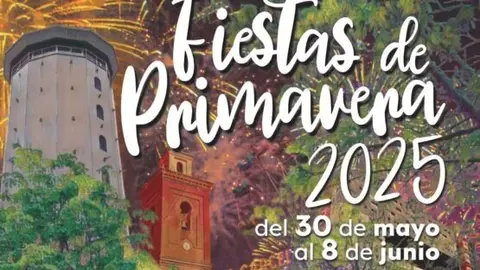 Cartel de las Fiestas de la Primavera 2025 de Hortaleza